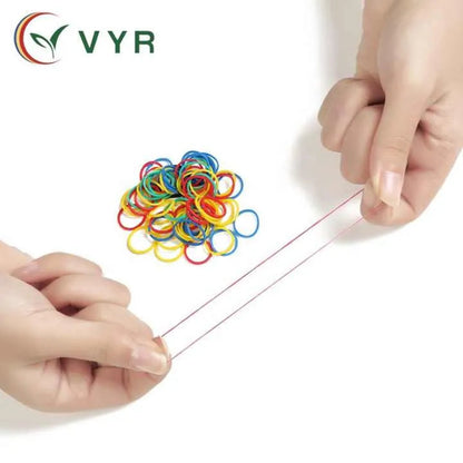 Colorful Hair Rubber Bands - 3 Styles