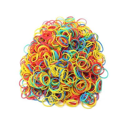 Colorful Hair Rubber Bands - 3 Styles