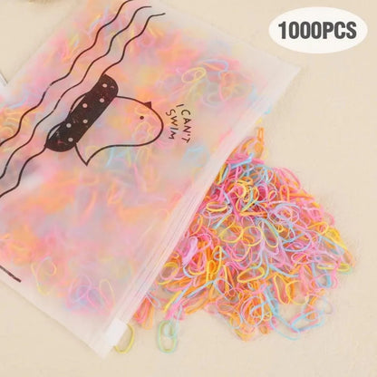 Colorful Hair Rubber Bands - 3 Styles