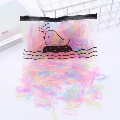 Colorful Hair Rubber Bands - 3 Styles