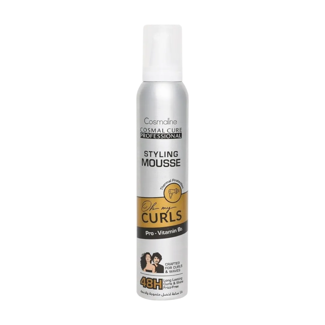 Cosmaline Cosmal Cure Professional Oh My Curls Styling Hair Mousse  - 200ml