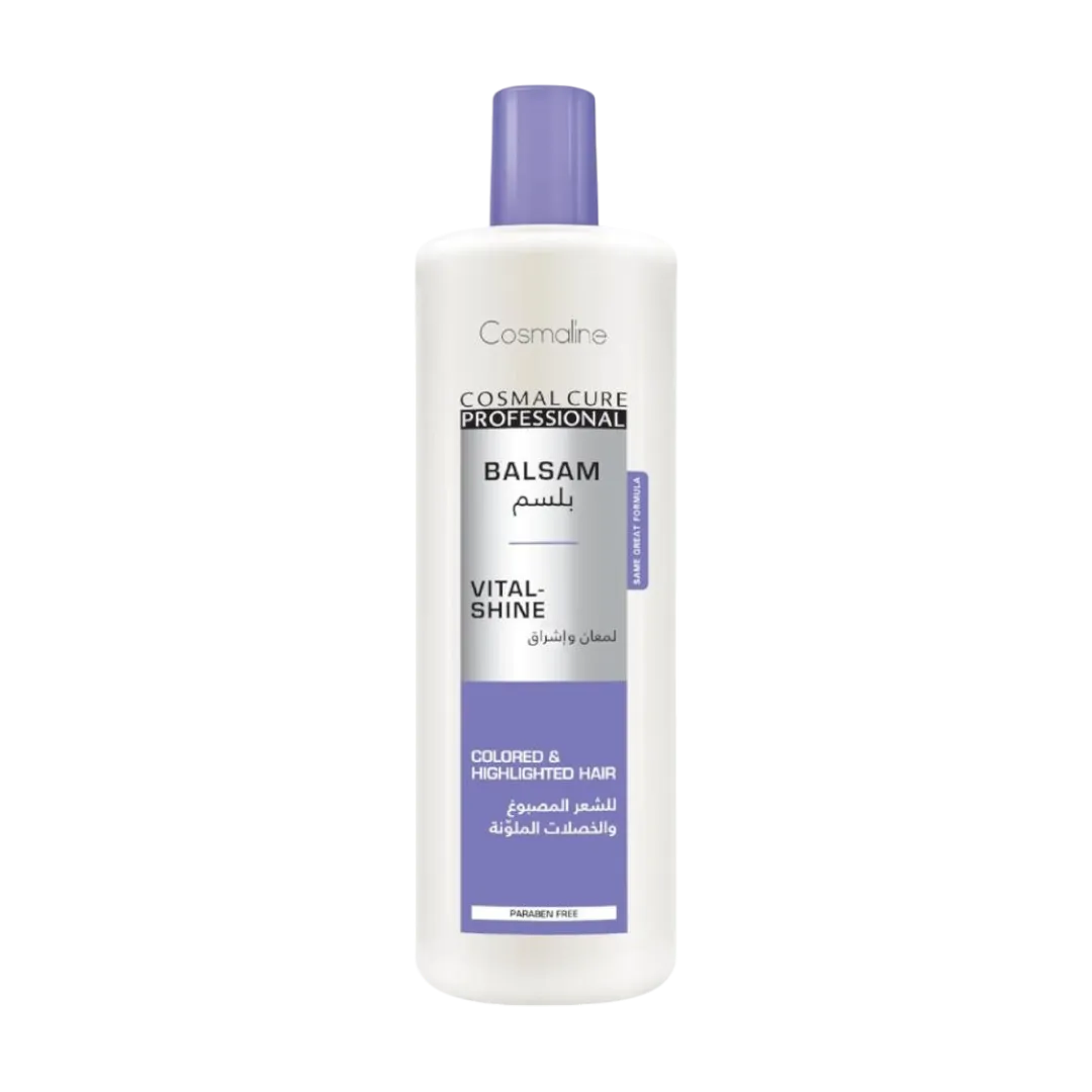 Cosmaline Cosmal Cure Professional Vital Shine Conditioner For Colored & Highlighted Hair - 500ml