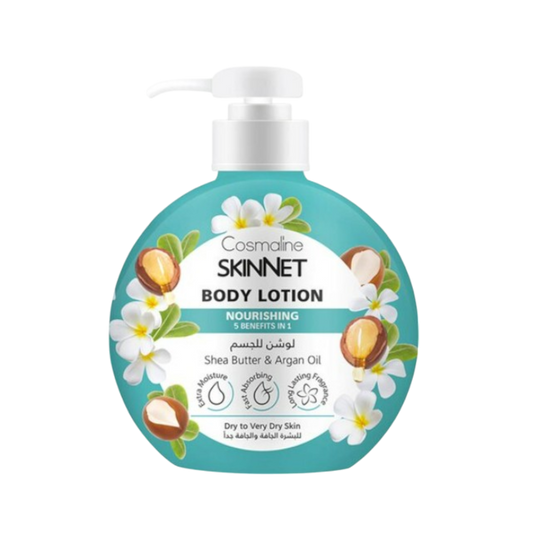 Cosmaline Skinnet Nourishing Shea Butter And Argan Oil Body Lotion - 400ml