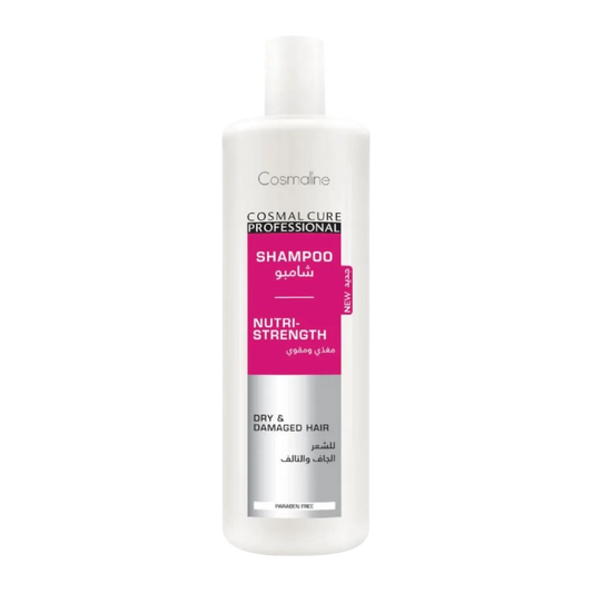 Cosmaline Cosmal Cure Professional Nutri Strength Shampoo For Dry & Damaged Hair - 500ml