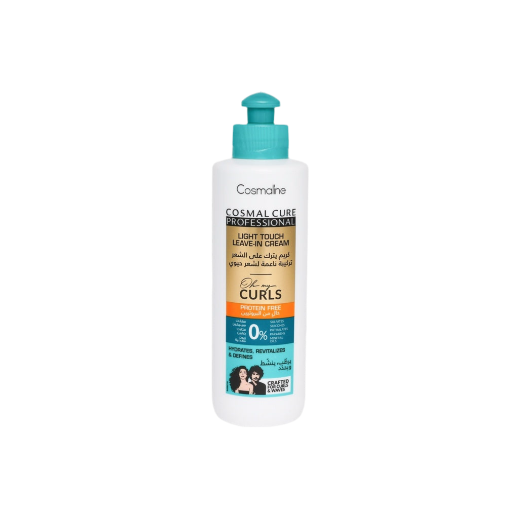 Cosmaline Cosmal Cure Professional Oh My Curls Light Touch Leave In Cream 250ML