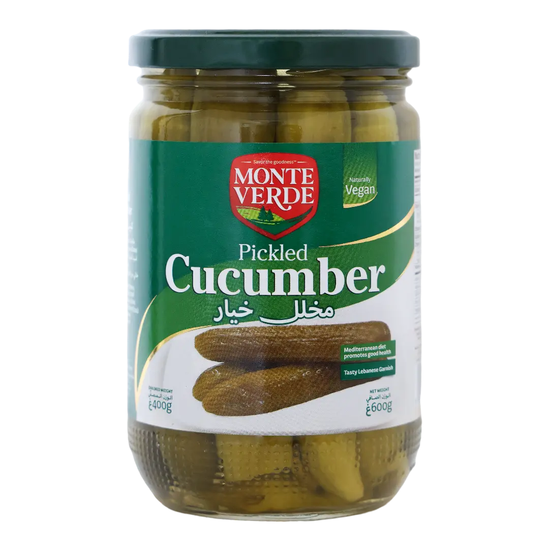 Monte Verde Pickled Cucumber Jar - 600g