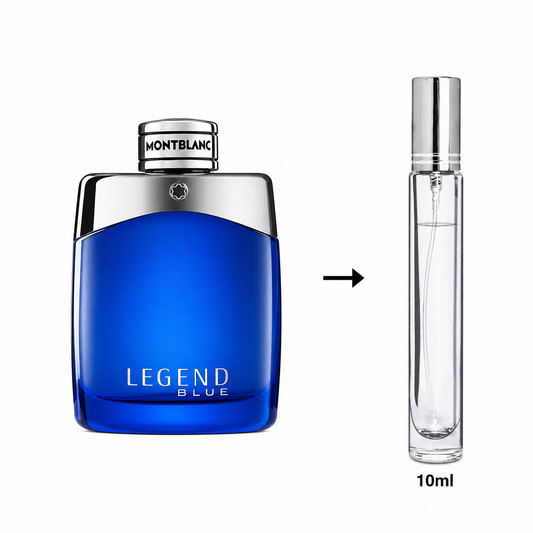 Montblanc Legend Blue Eau De Parfum For Men(Decanted From Original Bottle) - 10 ML / 175 Sprays