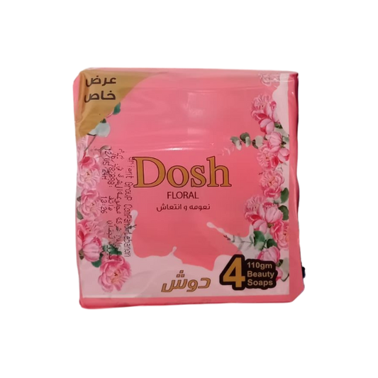 Dosh Floral Soaps - 4 Pcs