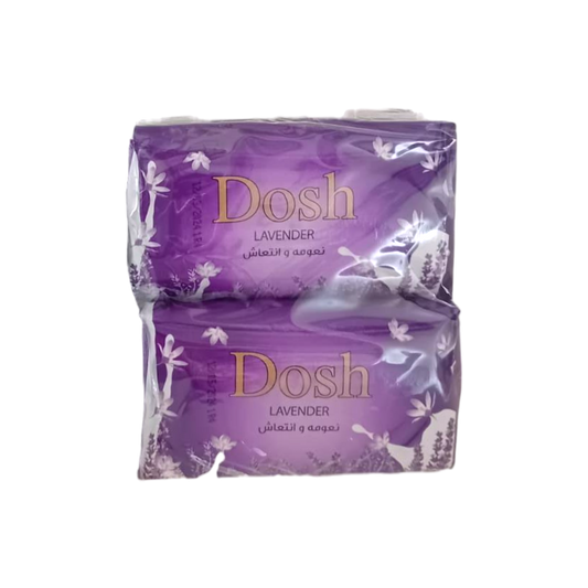 Dosh Lavender Beauty Soap - 4 Pcs