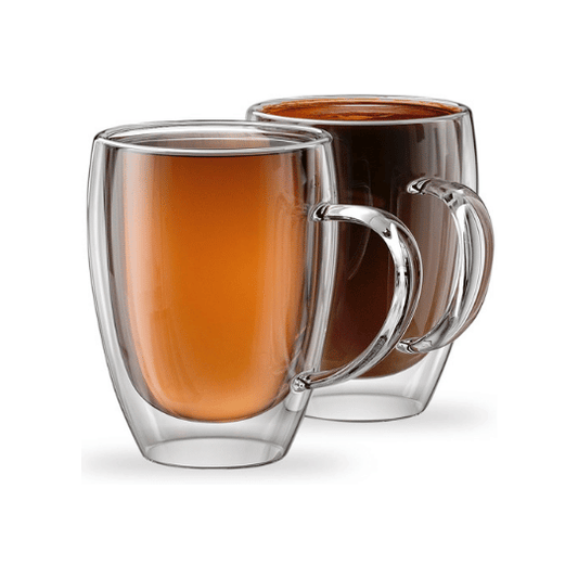 Double Wall Glass Mug - 450ml