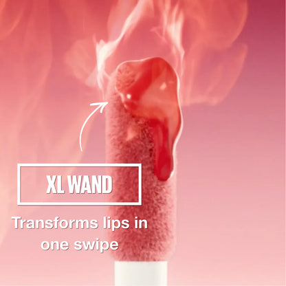 XL Wand product with text on a pink background
