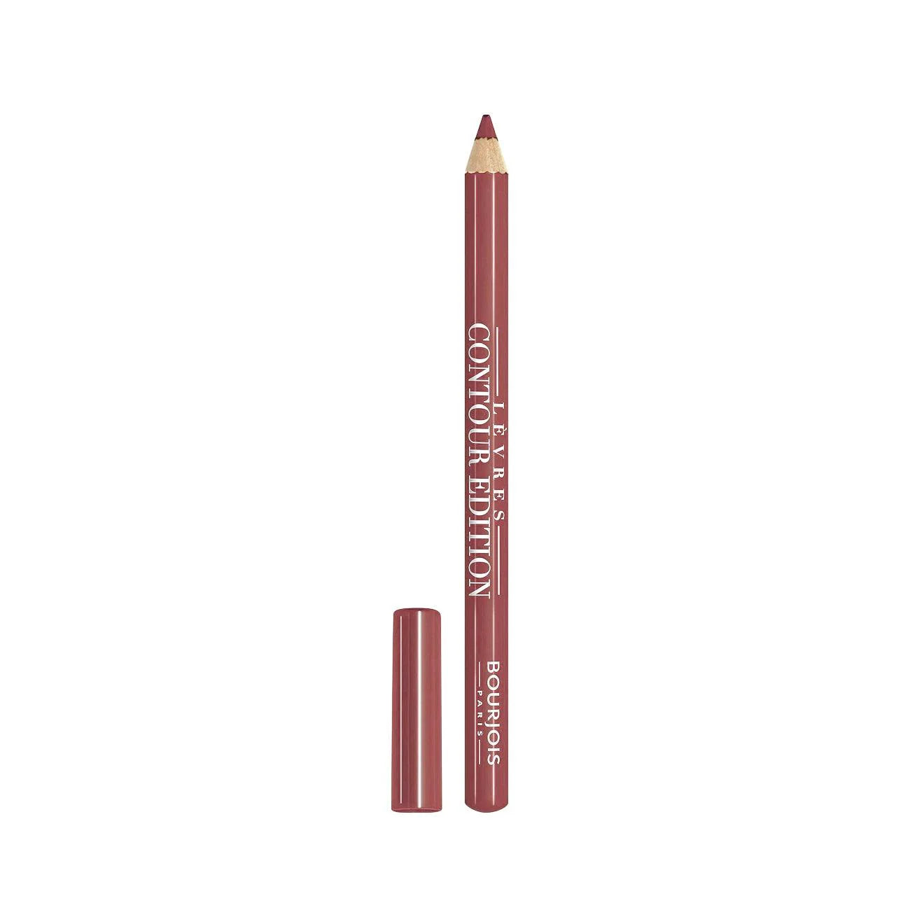 Bourjois lip liner pencil on a white background