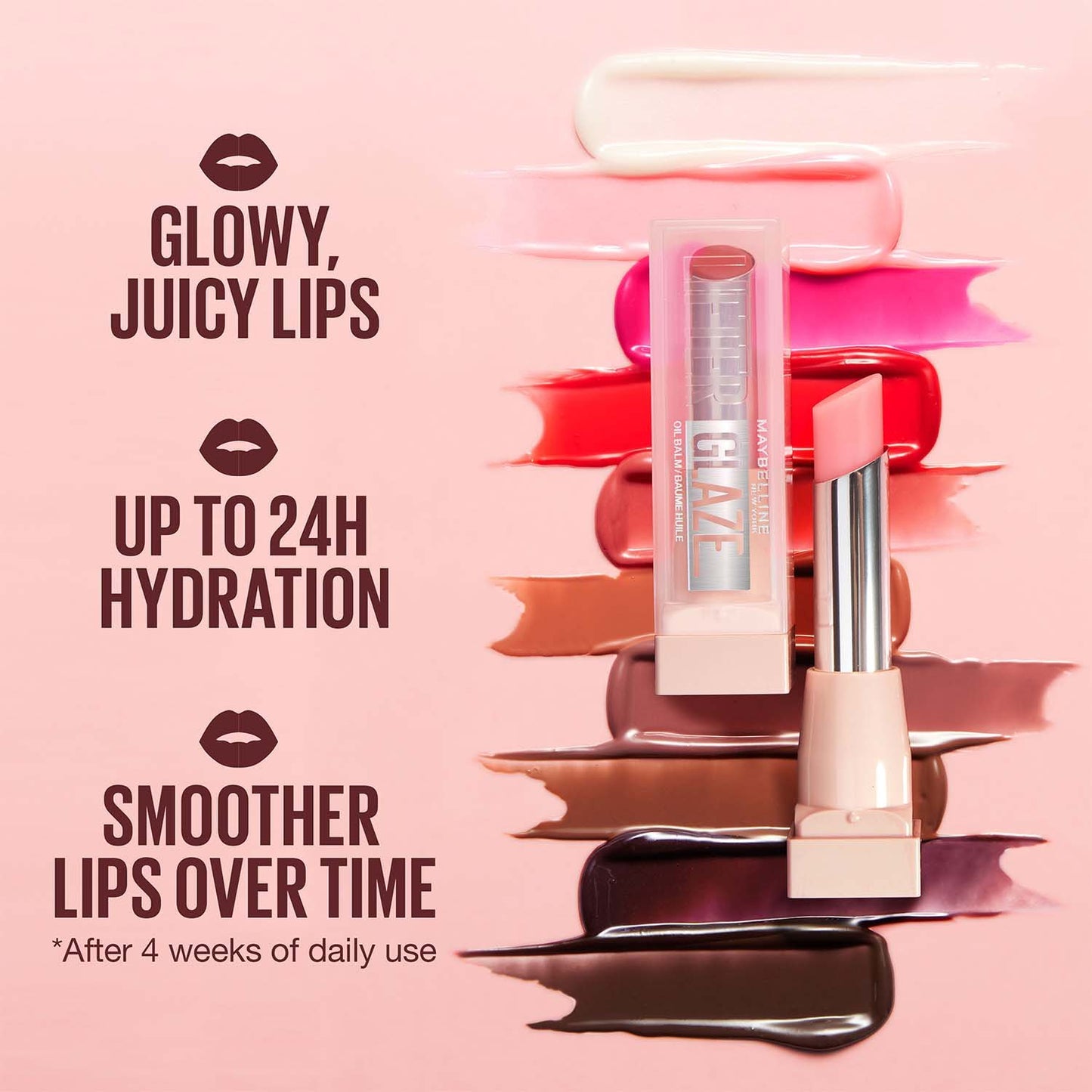 Maybelline Lifter Glaze Lip Balm - 6 Colors
