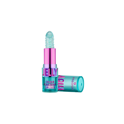 Essence Colour-changing jelly lipstick with pink cap on a white background