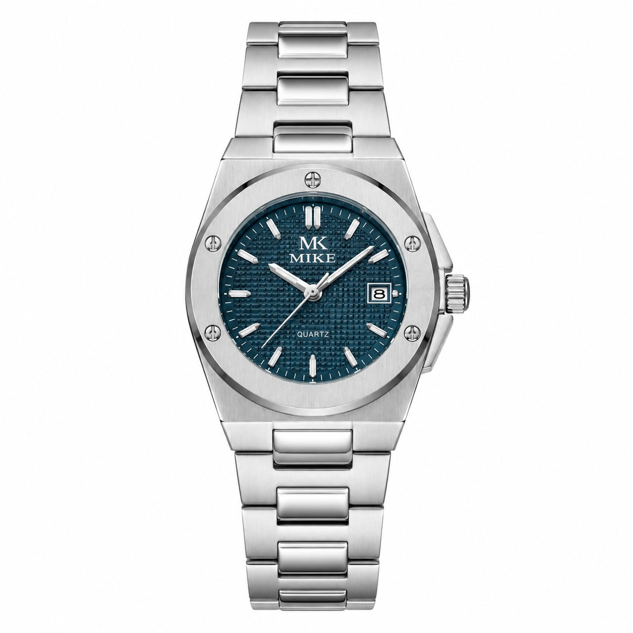 Mike Royal Blue Steel Watch Unisex