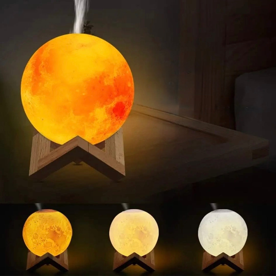 3D Moon Lamp Humidifier