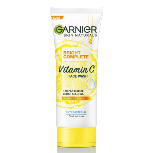 Garnier Bright Complete Vitamin C Face Wash - 100ml