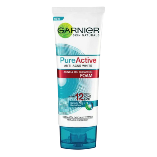 Garnier Pure Active Acne & Oil Clearing Foam - 100ml