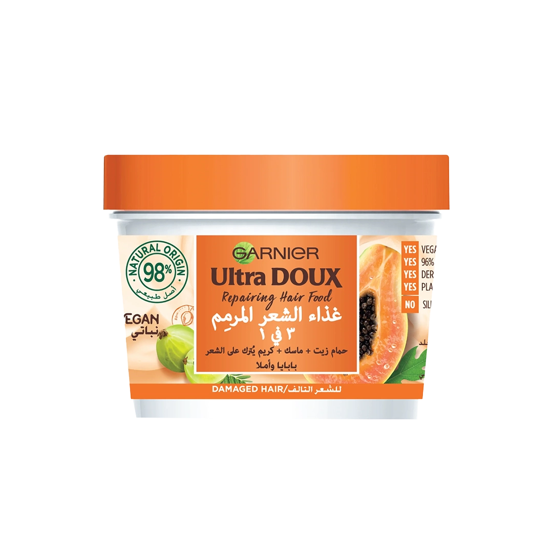 Garnier Ultra Doux Hair Food - Papaya & Amla - Conditioner - 390ml