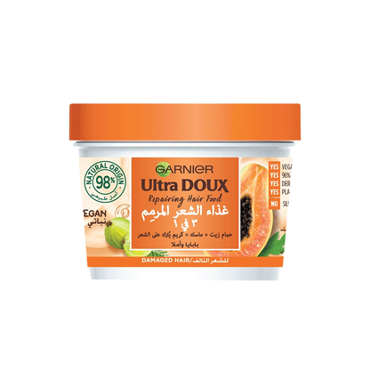 Garnier Ultra Doux Hair Food - Papaya & Amla - Conditioner - 390ml