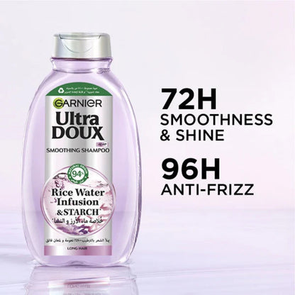 Garnier Ultra Doux Rice Water Infusion and Starch Conditioner for Long Hair - 200ml