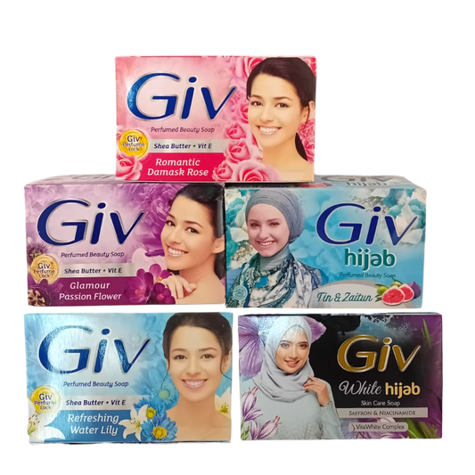 Giv Perfumed Beauty Soap - 5 Scents