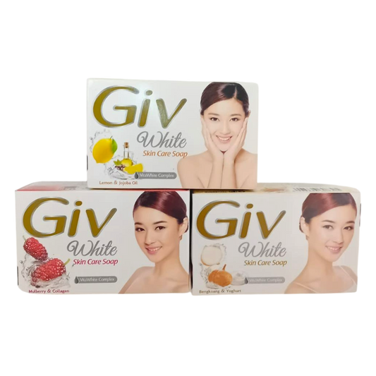 Giv White Skin Care Soap - 3 Scents