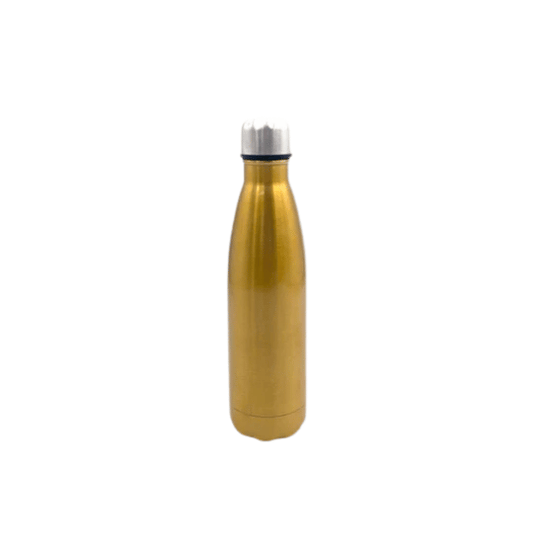 Golden Color Stainless Steel Vacuum Water Bottle - 500ml