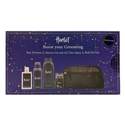 Hamlet Millionaire Boost Your Grooming Body Care Gift Set Pour Homme