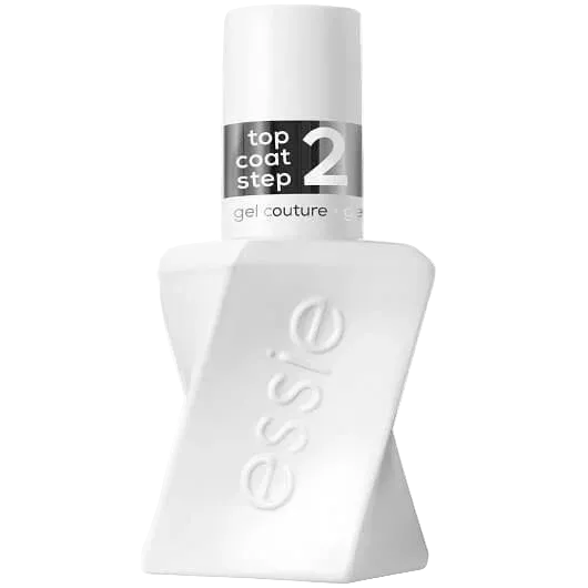 Essie nail polish bottle with a white background