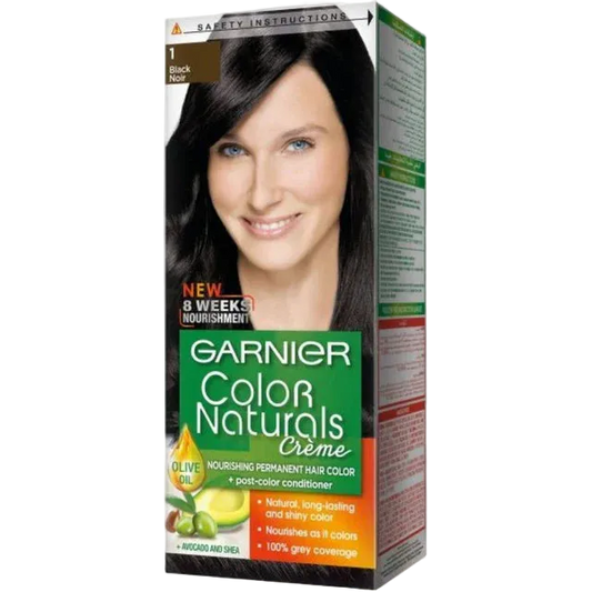 Garnier Hair Color Naturals Creme - 1 Black