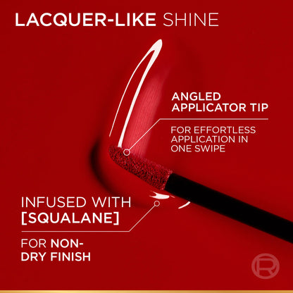 L’Oréal Paris Infallible Laque Resistance Liquid Lipstick - 16H Lacquer-Like Shine - 3 Colors