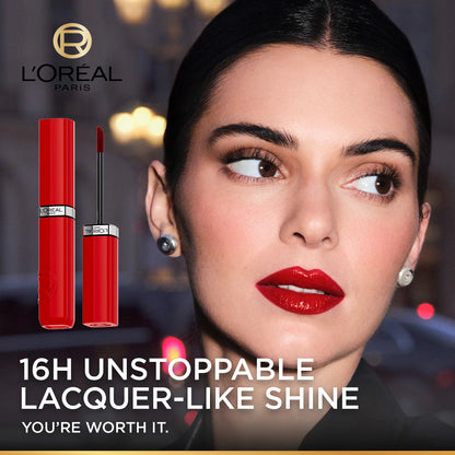 L’Oréal Paris Infallible Laque Resistance Liquid Lipstick - 16H Lacquer-Like Shine - 3 Colors