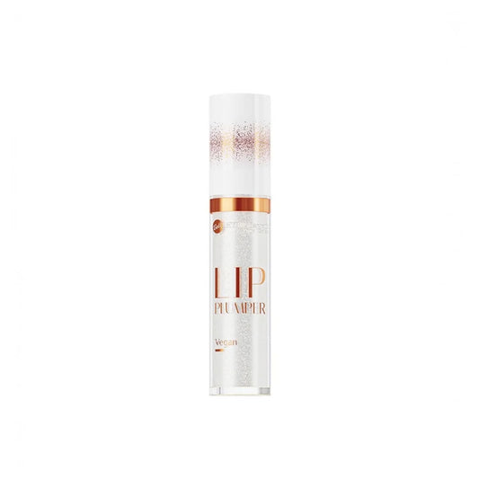 A single bottle of LIP Plumper lip balm by Vegan on a solid white background.