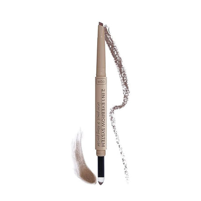 Wibo 2 In 1 Eyebrow System - 3 Tones