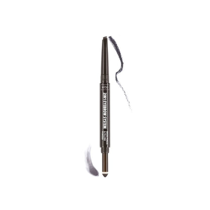 Wibo 2 In 1 Eyebrow System - 3 Tones