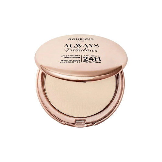 Bourjois Always Fabulous SPF 20 Powder Foundation on a white background