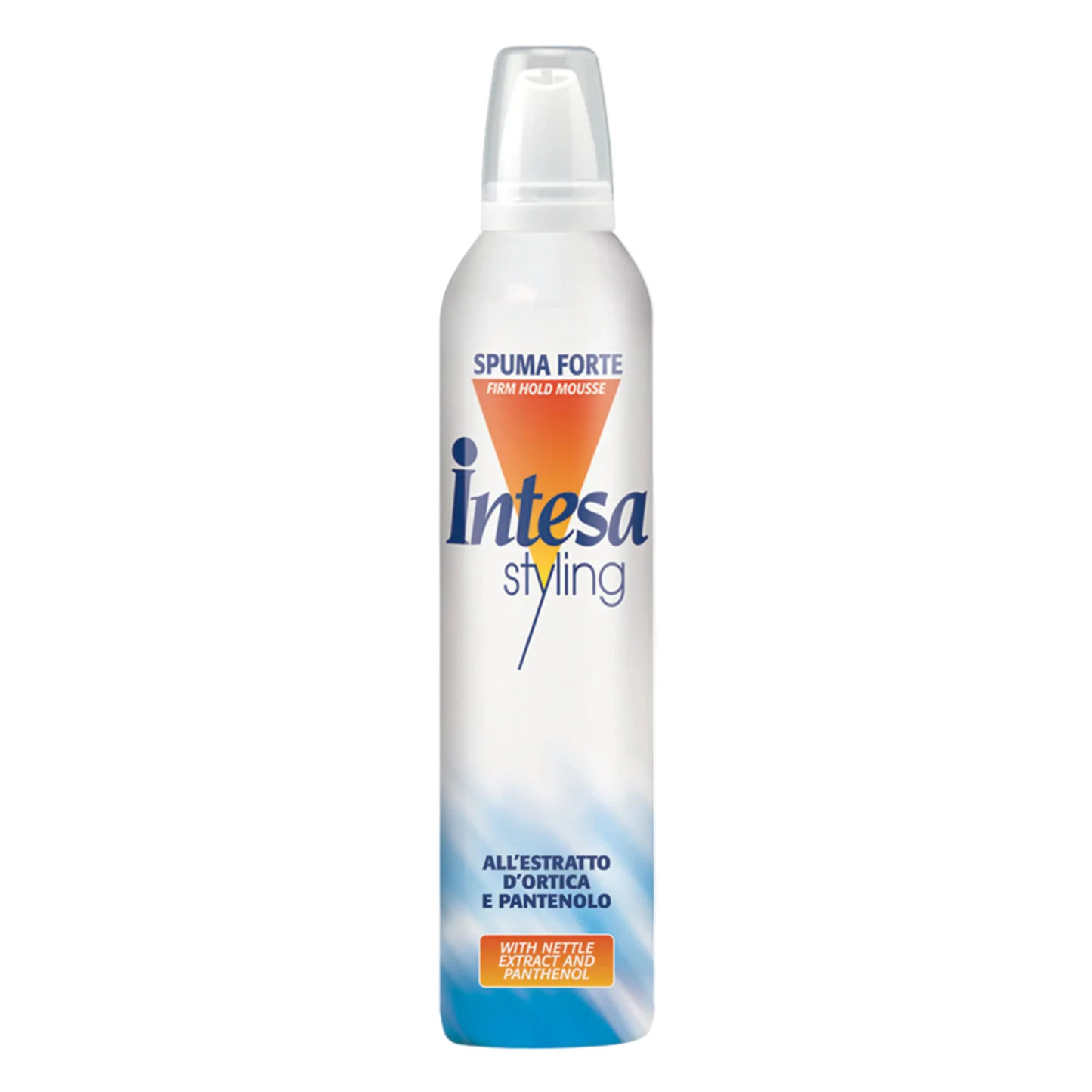 Intesa styling spray bottle on a white background