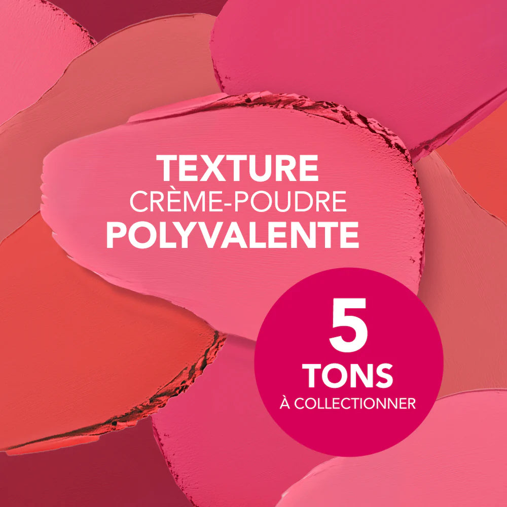 Bourjois Blush Macaron Melt Lip & Cheek Flush - 4 Shades Multi-Use Blush