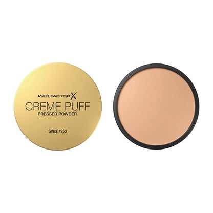 Max Factor Crème Puff Powder - Compact, Oil-Absorbent, Matte Finish - 4 Shades