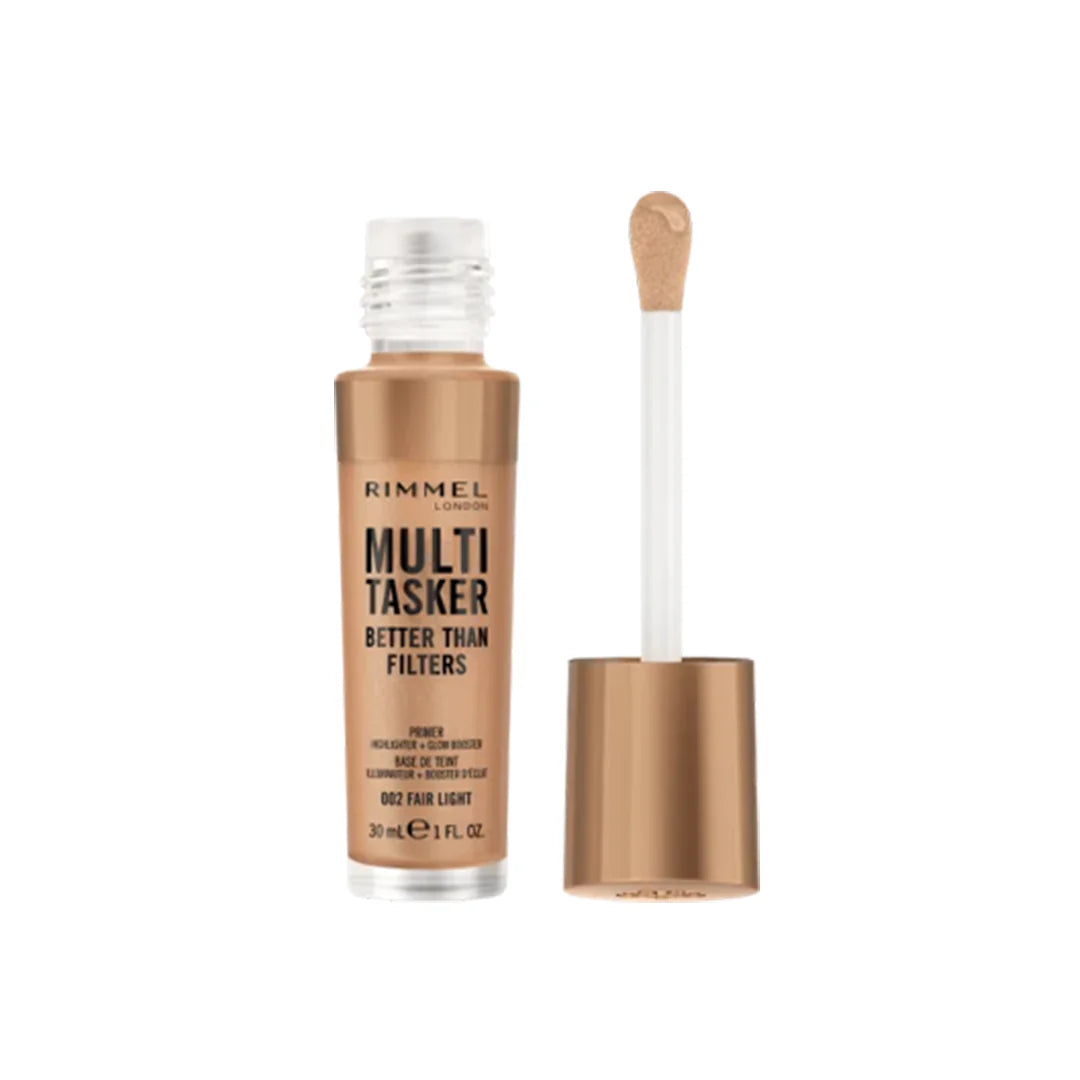 Rimmel Multi-Tasker Better Than Filters Brightening Primer - 4 Shades - Evens Out Skin Tone