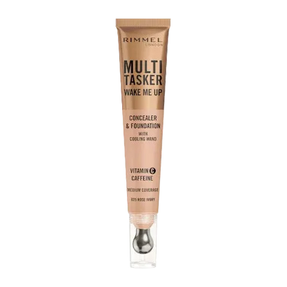 Rimmel Multi-Tasker Wake Me Up Concealer & Foundation - 5 Shades - Brightening Effect