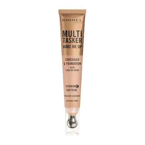 Rimmel Multi-Tasker Wake Me Up Concealer & Foundation - 5 Shades - Brightening Effect