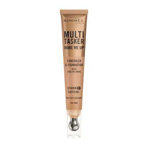 Rimmel Multi-Tasker Wake Me Up Concealer & Foundation - 5 Shades - Brightening Effect
