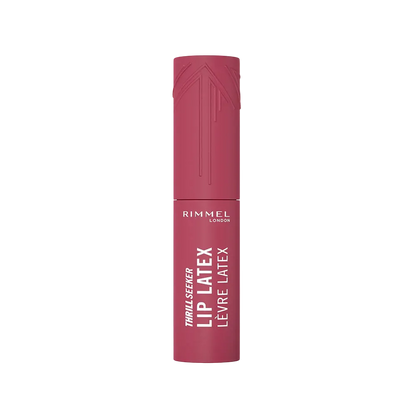Rimmel Lip Latex lipstick tube on a white background