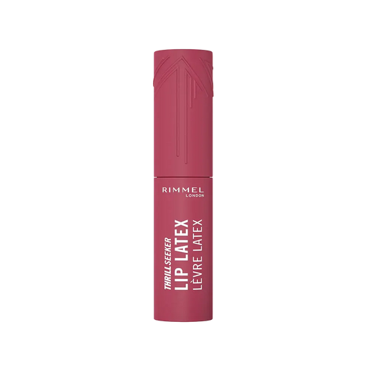 Rimmel Lip Latex lipstick tube on a white background
