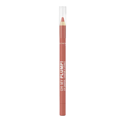 Lip liner pencil with cap on a white background