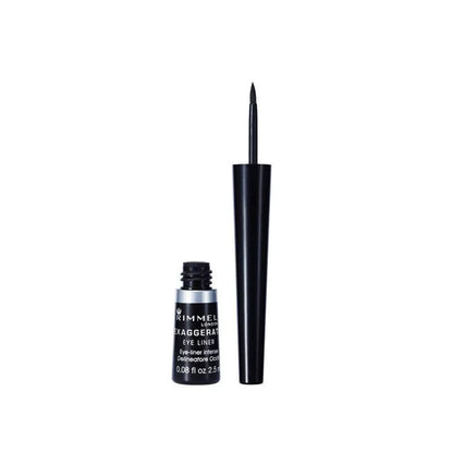 Rimmel Exaggerate Liquid Eyeliner Black - 2 Variants
