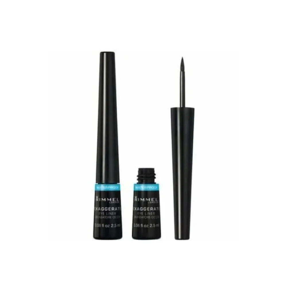 Rimmel Exaggerate Liquid Eyeliner Black - 2 Variants