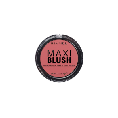 Rimmel Maxi Blush container on a white background
